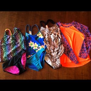 Girls swim wear size 7-8